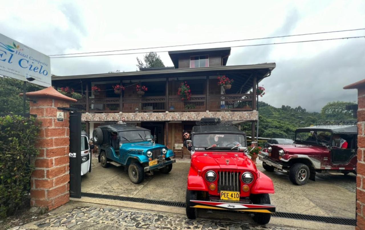 Hotel El Cielo Jardín Exterior foto